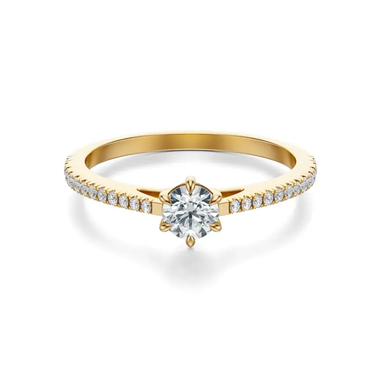 Pierścionek z diamentami